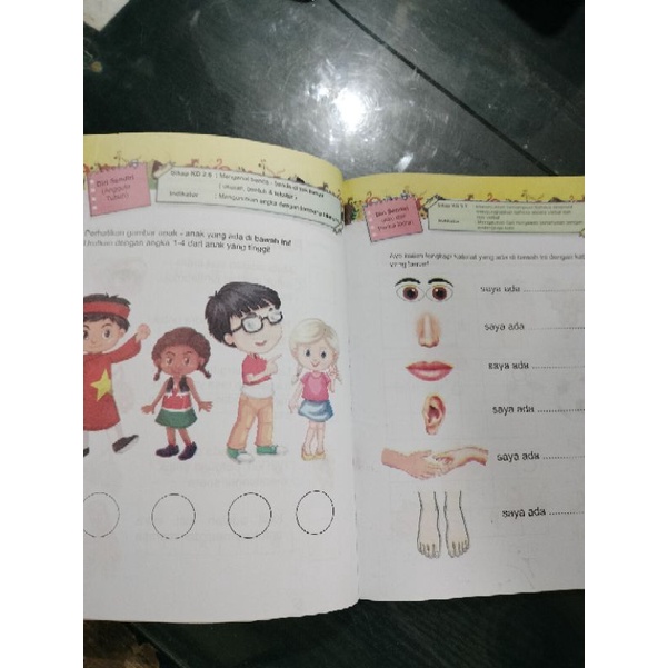 buku pintar paud  tematik tkA 32 halaman (19x27cm)