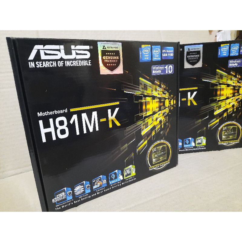 Mobo Mainboard H81 Motherboard ASUS H81M-K Socket LGA1150