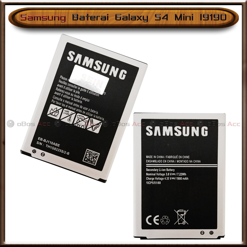 Baterai Samsung Galaxy S4 Mini I9190 Original Batre Batrai Hp Shopee Indonesia