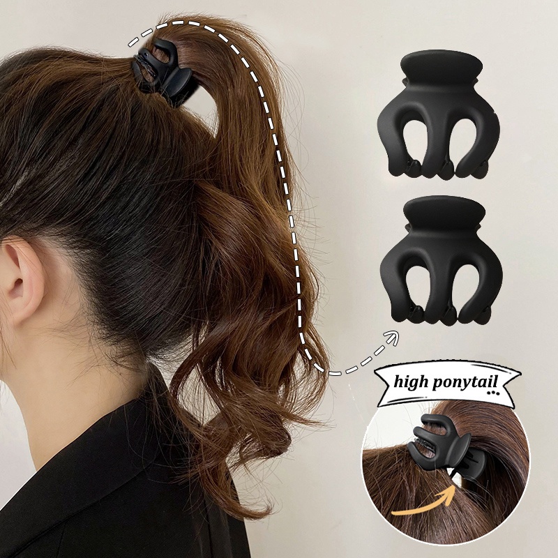 Jepit Rambut Ponytail Desain Bunga Gaya Korea Untuk Wanita