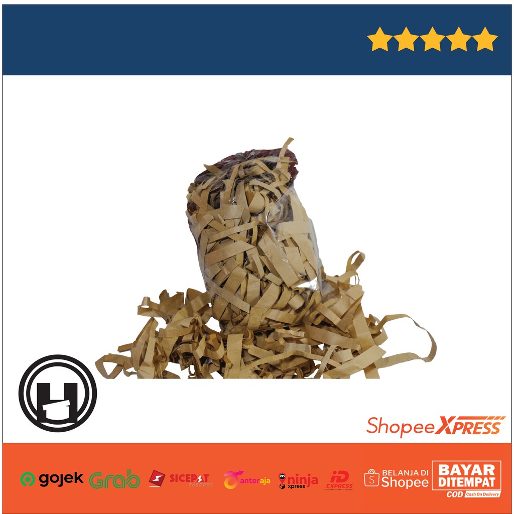 

HEEYYBOX | Kertas Cacah Warna Cokelat.