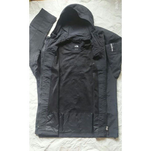 jacket the north face side pocket