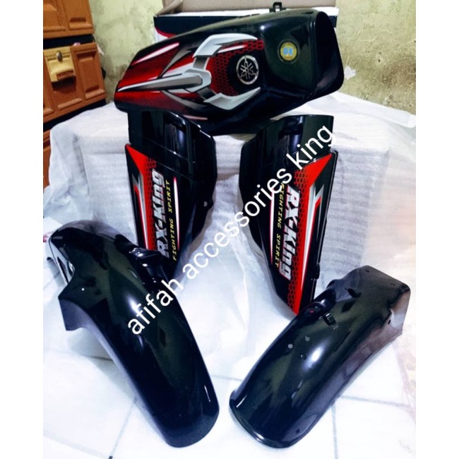 body set rx king peredam tahun 2006 2007 hitam original tangki box samping spakbor paket lengkap ful