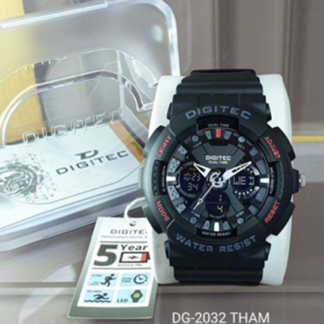 Jam Tangan Pria Digitec Watch DG2032 T / DG 2032 T / DG-2032 T/ DA 2032/ DA2032 Original