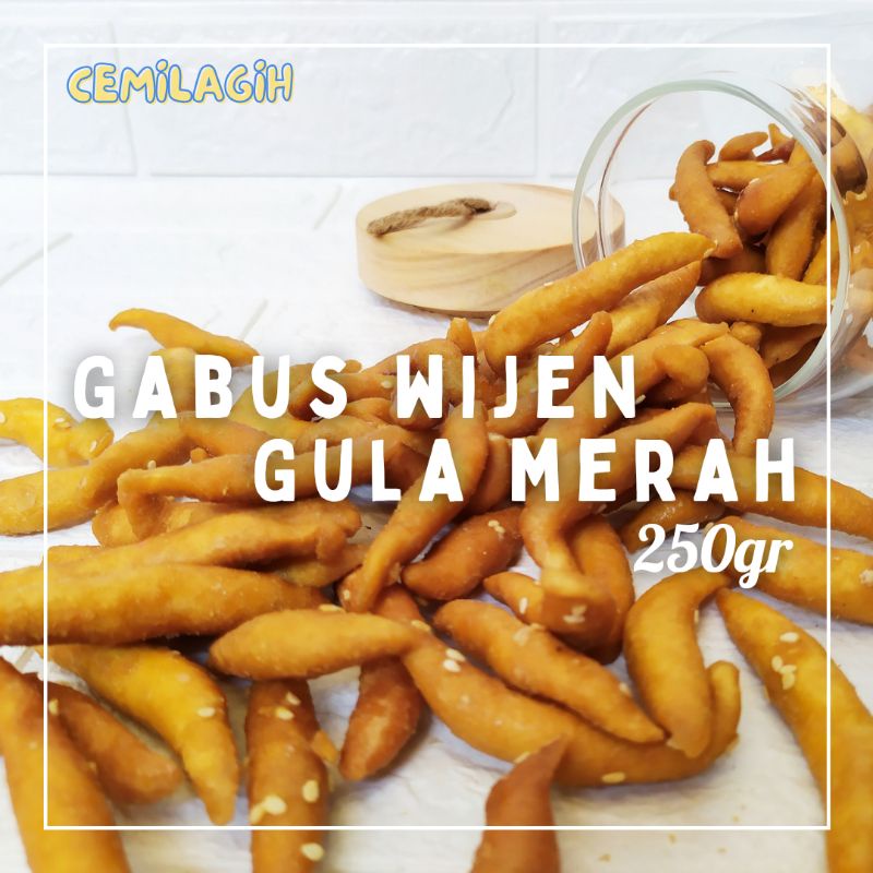 TELOR GABUS WIJEN GULA MERAH 250gram