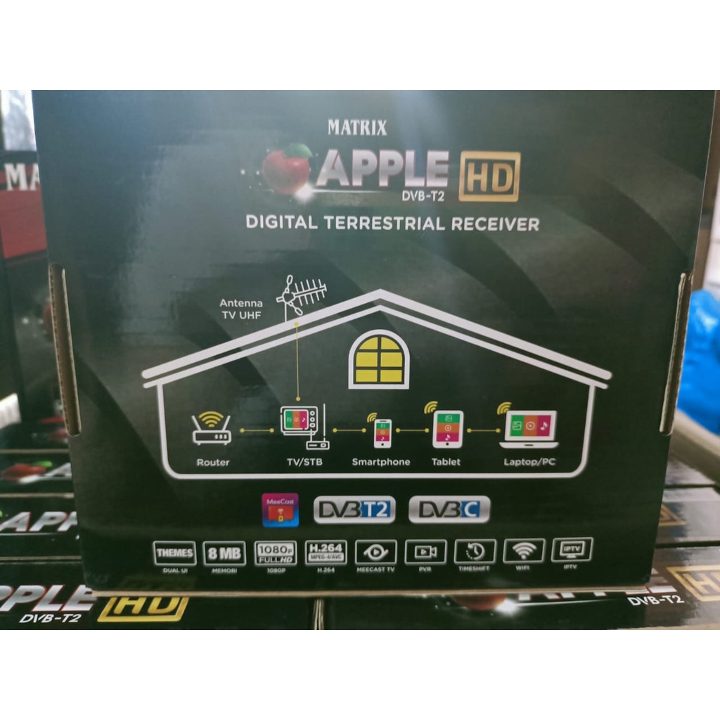 Matrix Set Top Box DVB T2 Apple Full HD-bisa youtube