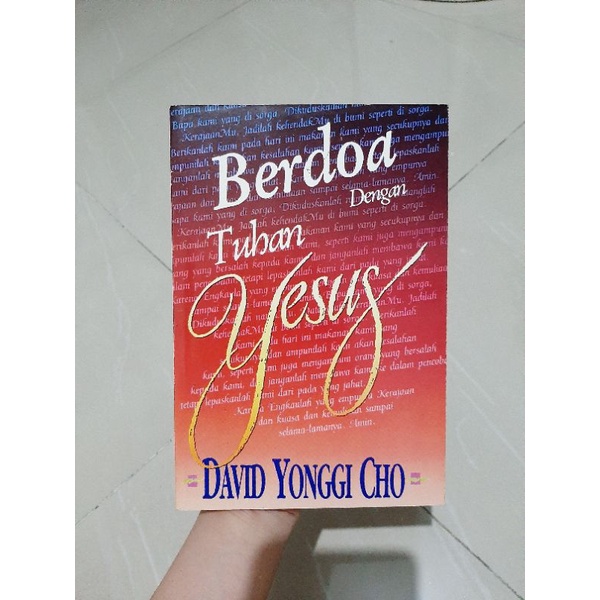 Buku Berdoa dengan Tuhan Yesus