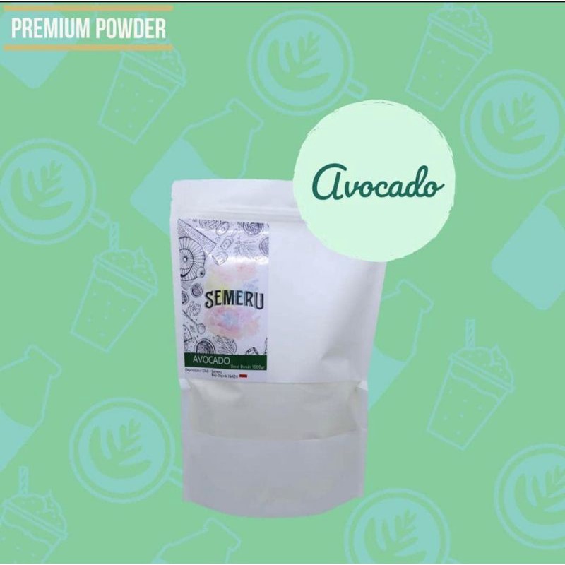 

powder avocado ( avocado powder) semeru
