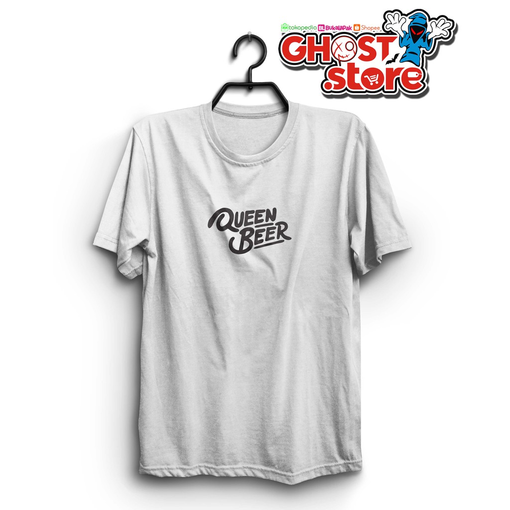 kaos queen beer jaden WHITE