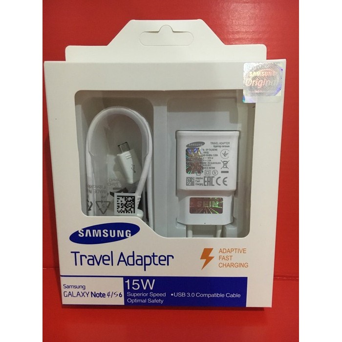 Charger SAMSUNG ORI 100% Note4 S4 S5 S6 S7 S7 edge Fast Charging