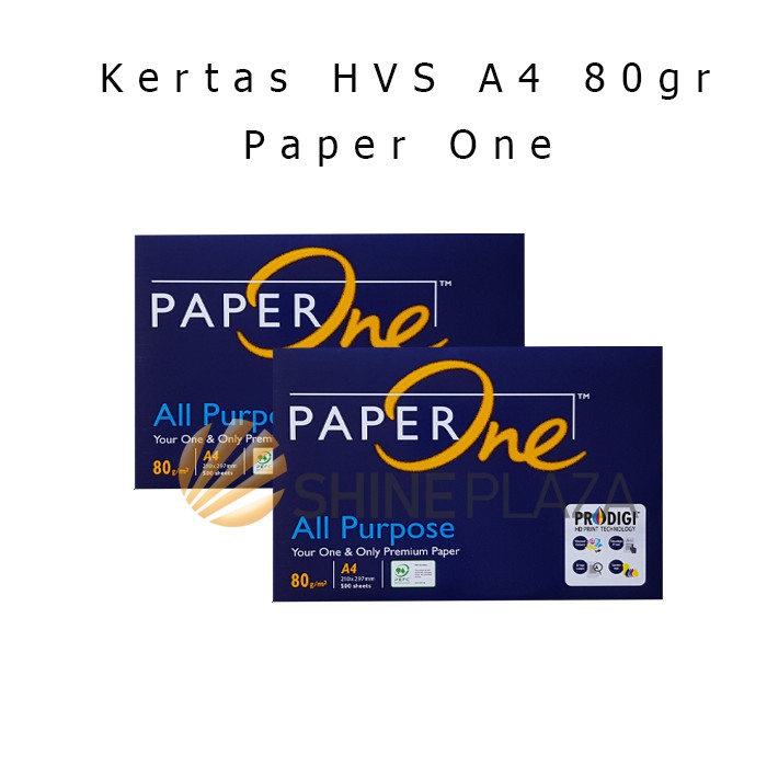 

Stok Ready Kertas HVS A4 80gr Paper One Berkualitas