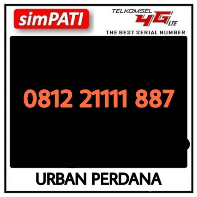 Kartu perdana nomor cantik simpati 4G 1111