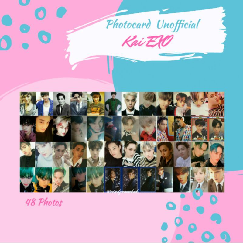 Set Photocard / PC Kai EXO SuperM