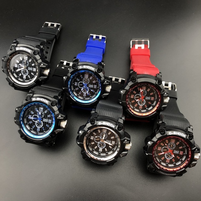 ［Ready Stock］Jam tangan sport jarum Anti AIR C-SHOCK  S1065