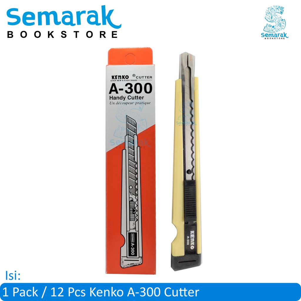 

Kenko A-300 Cutter [1 Pack / 12 Pcs]
