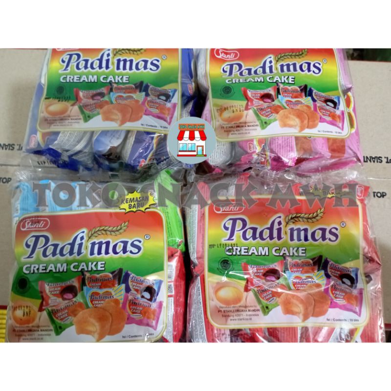 

Jajanan Jadul Snack Bolu Padimas Cream Cake isi 10pcs