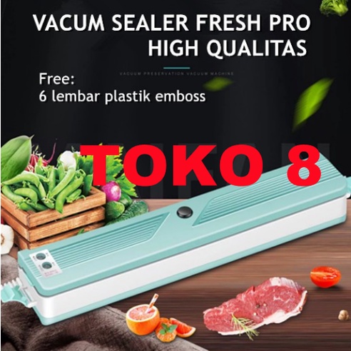 VACUM SEALER FRESH Makanan Food Packing Machine Perekat plastik / sealer plastik Vakum Makanan Penye