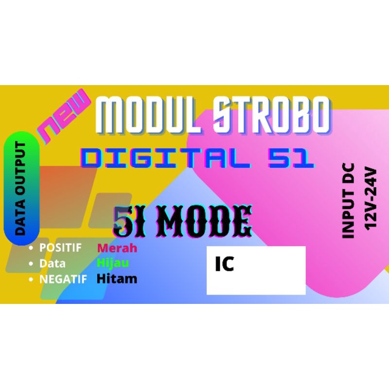 modul led digital/HDI pelangi led ws2811/16703/1903