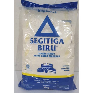 Jual SEGITIGA BIRU TERIGU TRANSPARAN 1000g (1kg) Indonesia|Shopee Indonesia