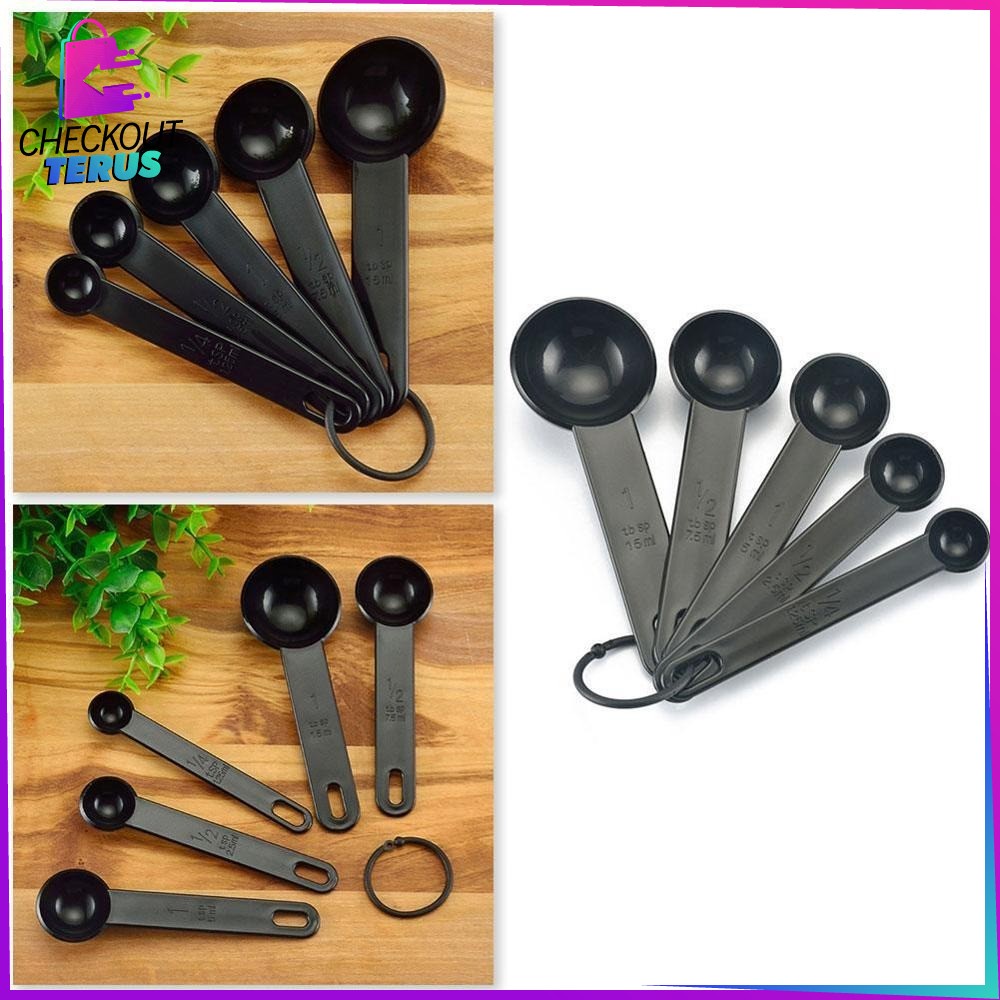 CT C142 Sendok Takar Dapur Sendok Takaran Bumbu Bumbu Sendok Takar 5IN1 Measuring Spoon Sendok Takaran MPASI Bayi