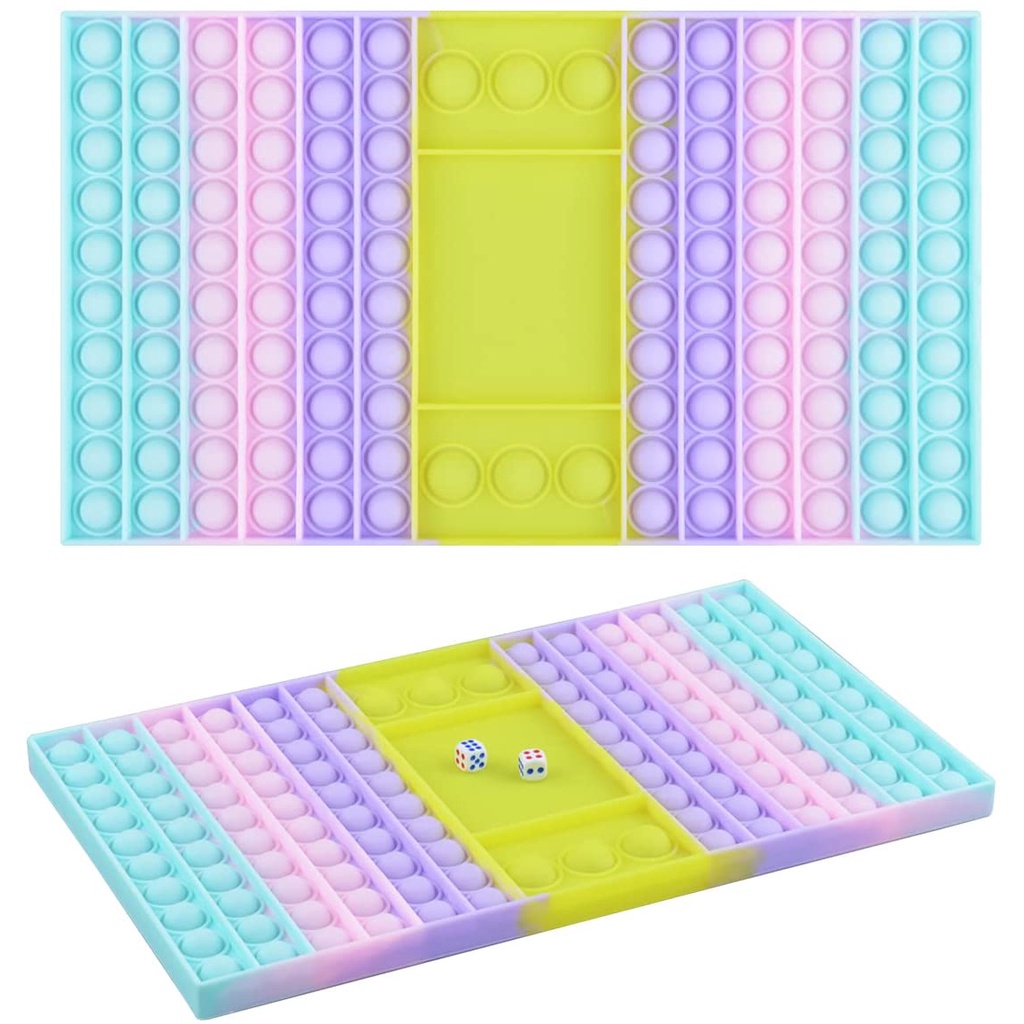 Jumbo Pop It Push Bubble Sensory Cute Toy Super Big Popit Gigantic Oversized Chess Board Push Pop It Hello Kitty Toys for Kid Children Gift-Chess Board Yellow
