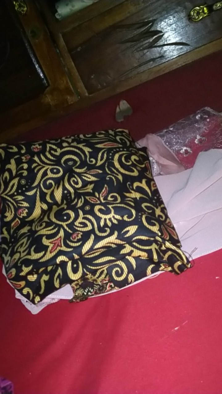 ( New Arival ) Maura Couple - Sania Ruffle Batik Couple Ori Ndoro Jowi Dnt Garansi Termurah New Tidi