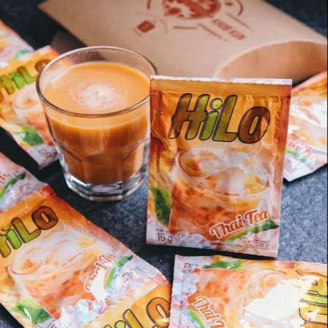 

Hilo thai tea 1 renceng (10 sachet)