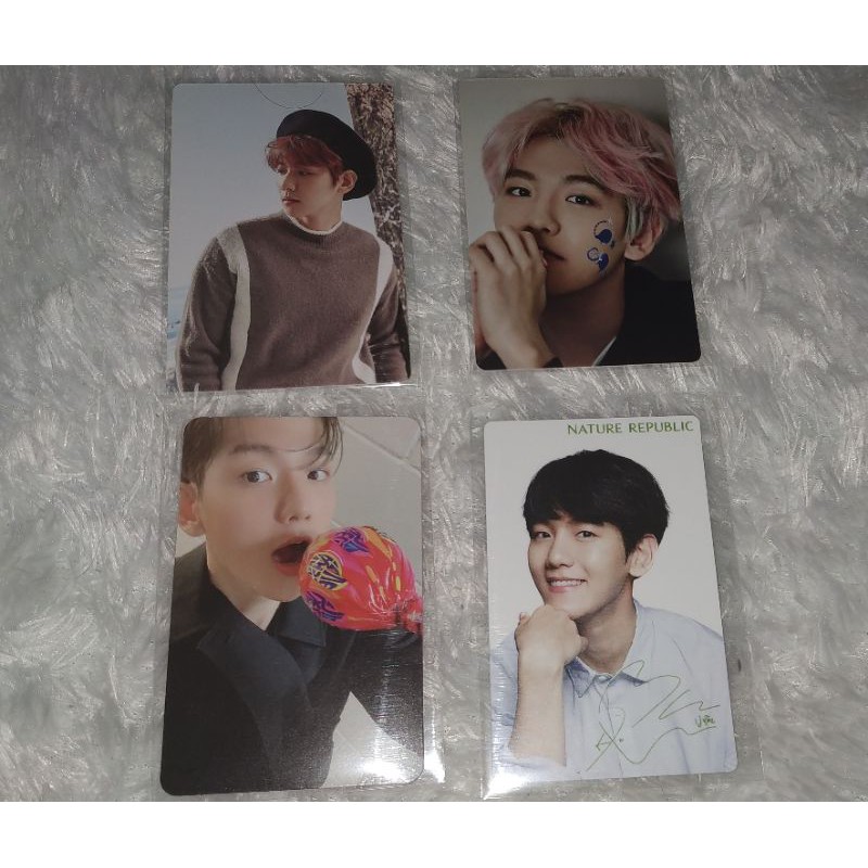 Official pc photocard exo baekhyun delight cinnamon SG