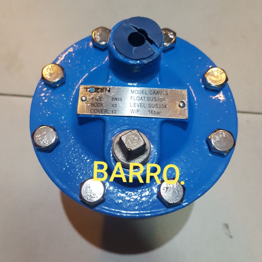 AIR VENT VALVE 1/2" DRAT TOZEN