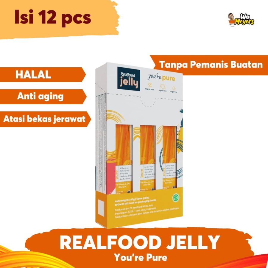

Realfood Jelly Pure - Formulasi Sarang Burung Walet 12 pcs