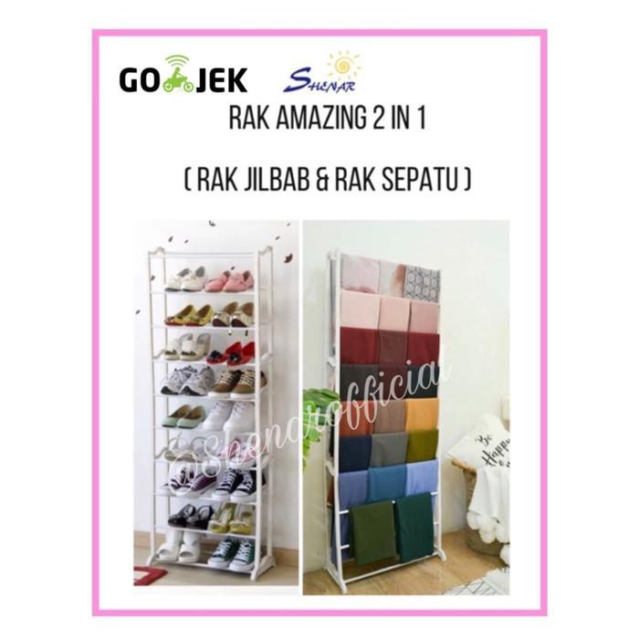  RAK  JILBAB  RAK  SEPATU AMAZING SHOE RACK SHENAR Shopee 