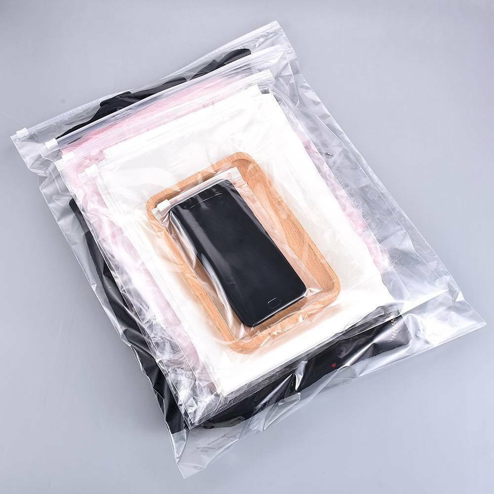 Transparent Suit Bag /Clothing Dust Cover Gown Saver Bags/  Dress Dustproof Wateproof Storage Bag/with Resealable Lock Seal Zipper