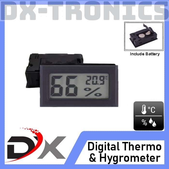 Mini Digital Thermometer &amp; Hygrometer