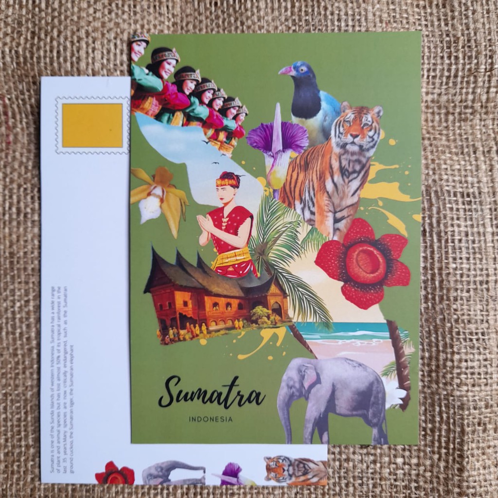 

Kartu Pos / Postcard / Postcrossing Indonesia - Sumatra