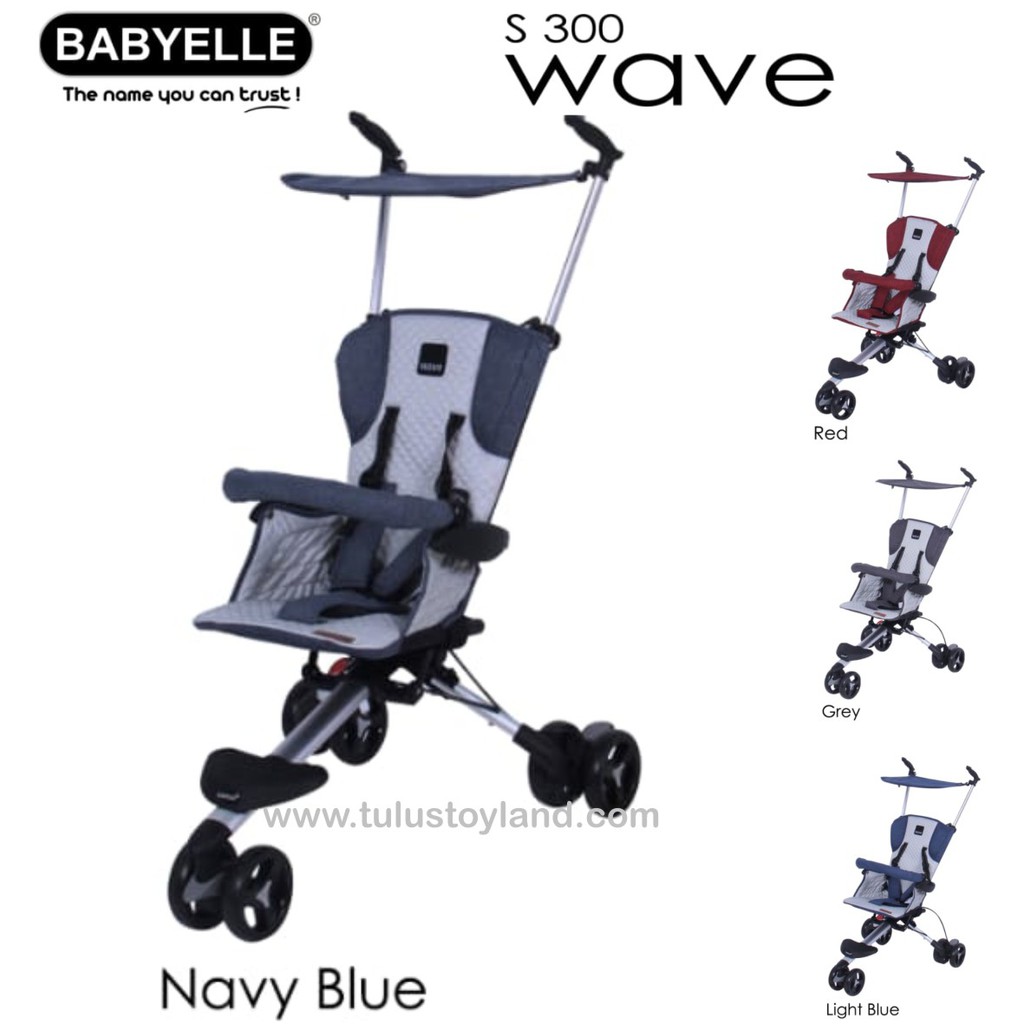 Babyelle Wave Stroller Baby Elle cabin size stroller roda tiga