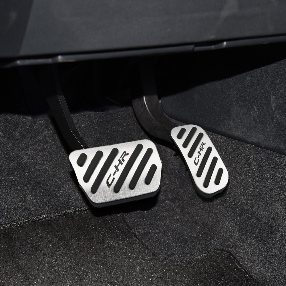 Cover Pedal Rem Mobil Bahan Aluminum Alloy Untuk Toyota C-HR CHR 2016 2017 2018 2019