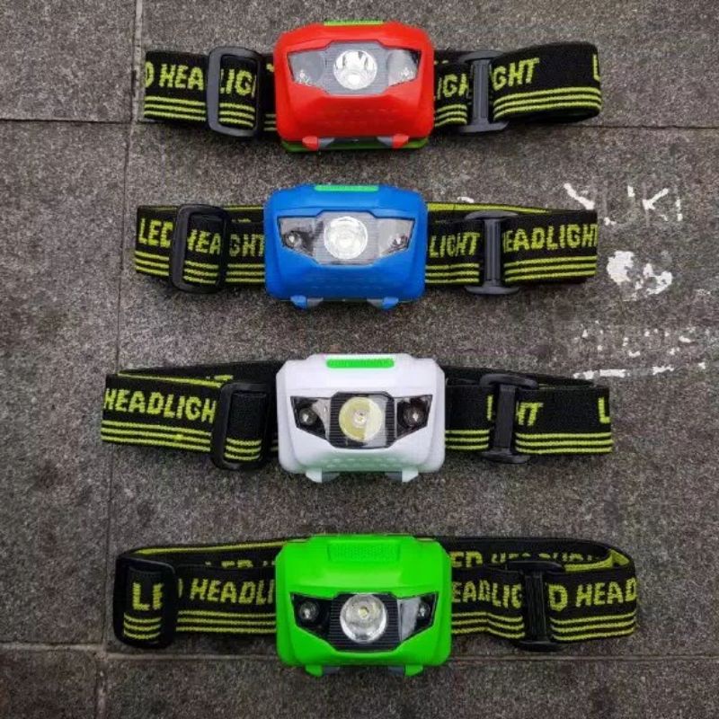 Senter Kepala Headlamp LED Not Mitsuyama Anti Air / headlamp mata kucing / senter matakucing