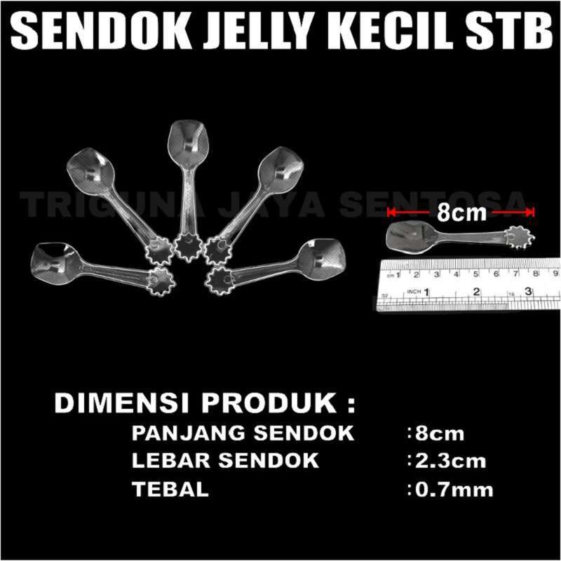 Sendok Jelly Eskrim Dus semua jasa kirim ekspedisi STB Bening