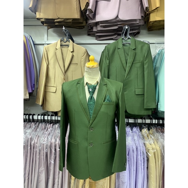 jas warna hijau army jas wedding setelan jas jas formal blezzer