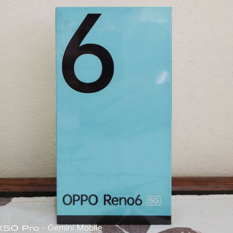 OPPO Reno 6 5G 8/128 BNIB FRESH baru SEGEL asli utuh resmi no REPACK