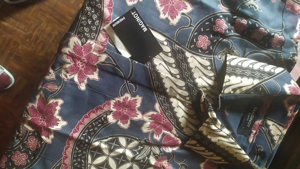 Maginot Kemeja Batik Pria Sadewa-ls Lengan Panjang