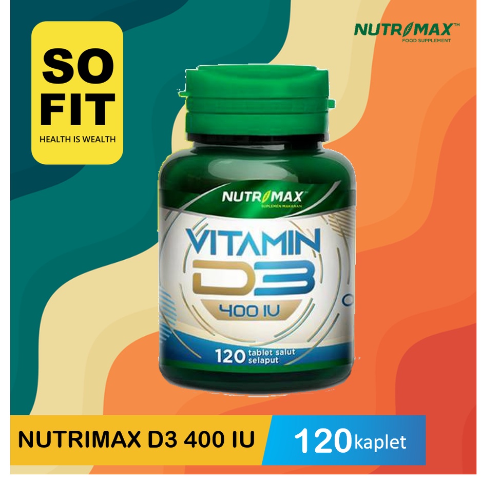 Nutrimax Vitamin  Series / Vitamin Daya Tahan Tubuh / Nutrimax Vitamin D3 / Multivitamin