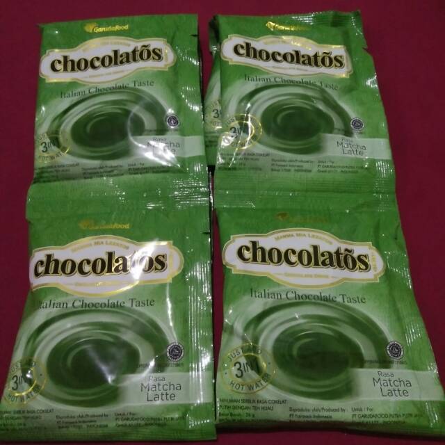 

Chocolatos drink rasa Matcha Latte PAHE (3 Renceng)