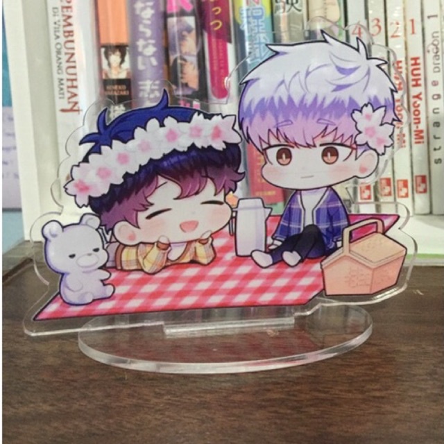 STANDEE PAJANGAN MANHWA BL YAOI CHERRY BLOSSOMS AFTER WINTER
