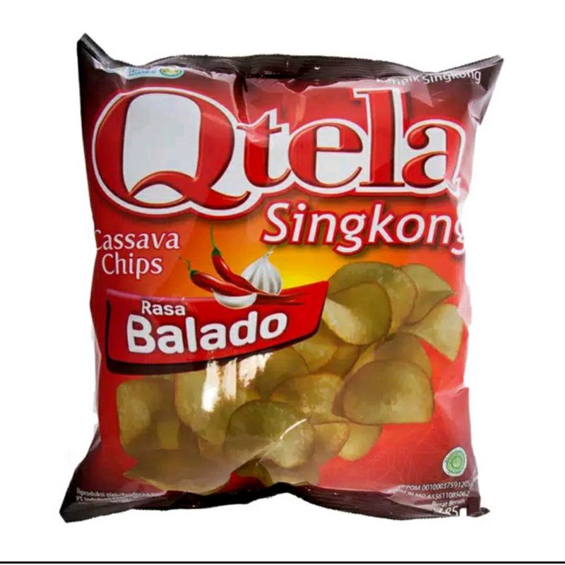 

Qtela Singkong Balado 185gr