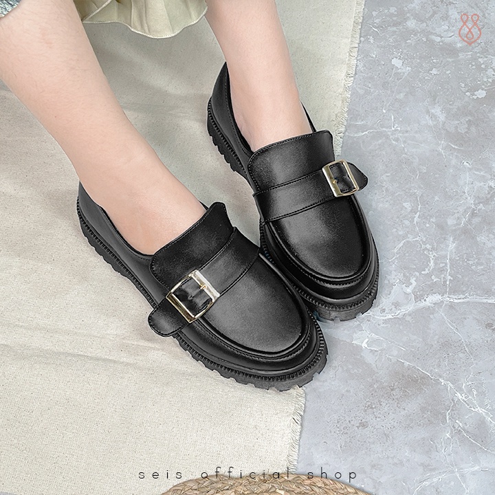 SEIS Joan Sepatu Docmart Wanita / Loafer-3