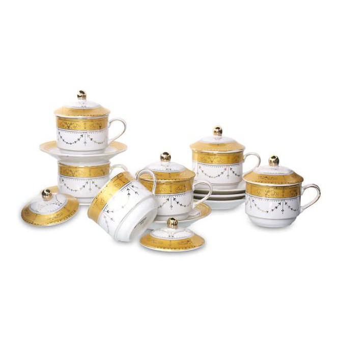 Cup saucer Vicenza Y85 / Cangkir kopi tutup Vicenza