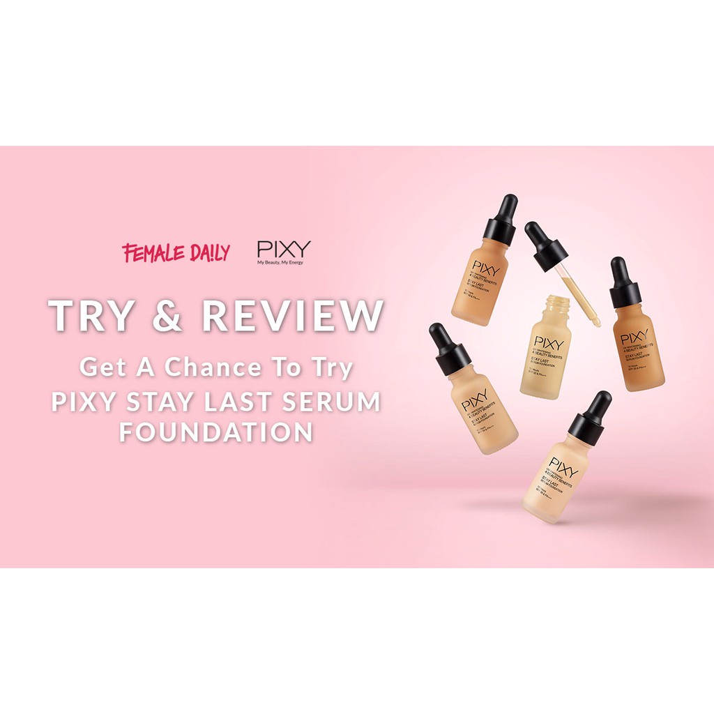 ★ BB ★ PIXY UV Whitening Stay Last Serum Foundation