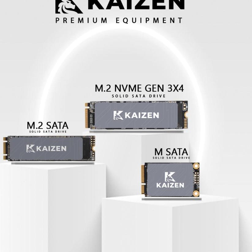 Kejutan Hari Ini SSD MSATA / M.SATA / M SATA 256GB KAIZEN RESMI (GARANSI 5 TAHUN)