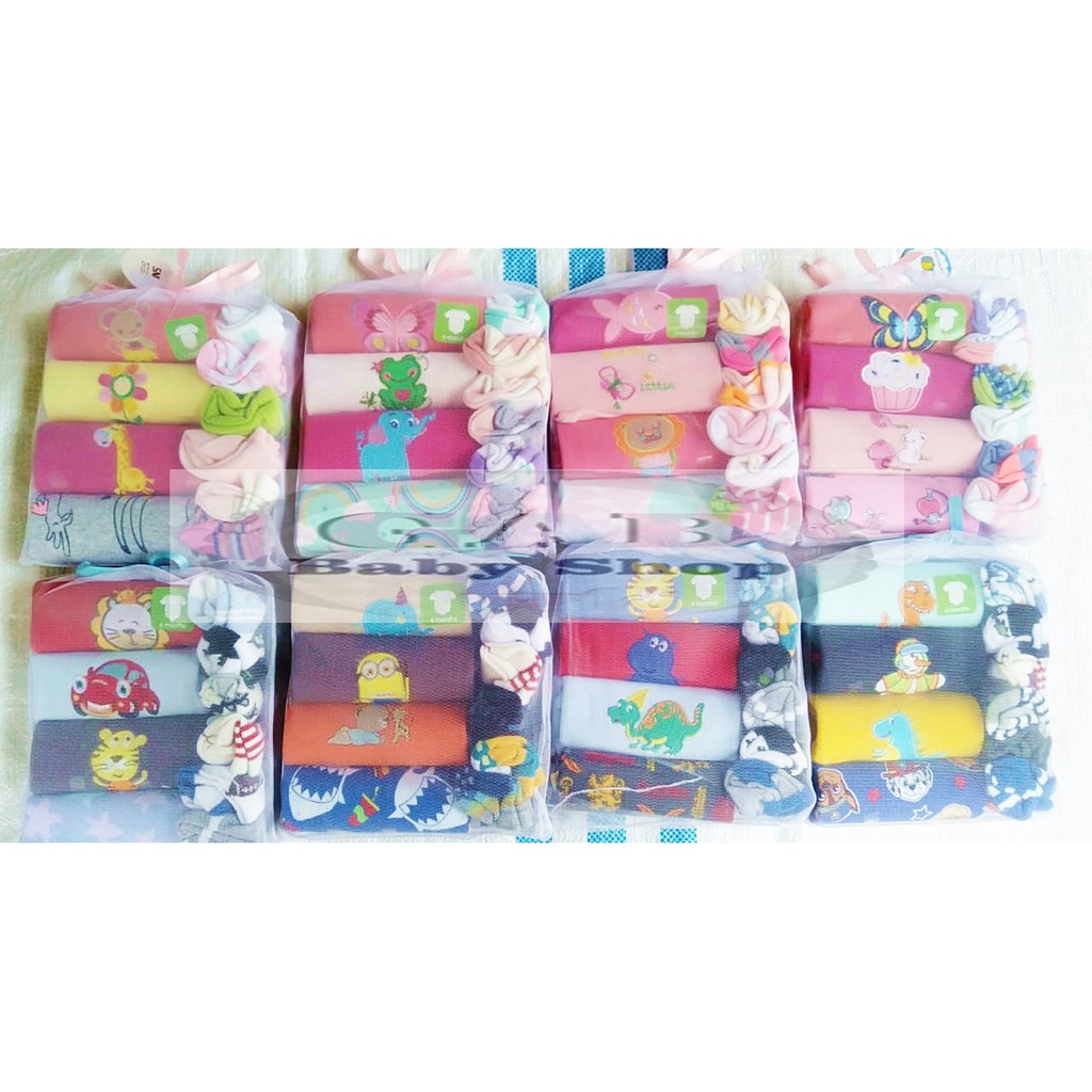 10in1 set! Jumper Bayi (4pcs)+Kaos Kaki Bayi (6psg) Carter Love SNI /Giftset Kado Bayi